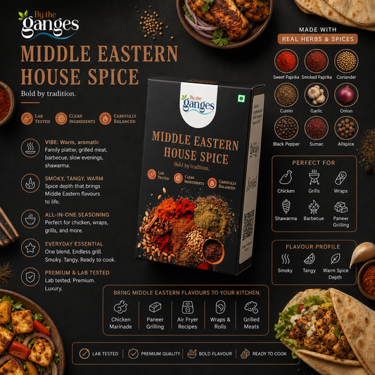 Middle Eastern House Spice | Shawarma, Wraps & Grill Masala| Marinade & Cooking Spice Mix| 73g
