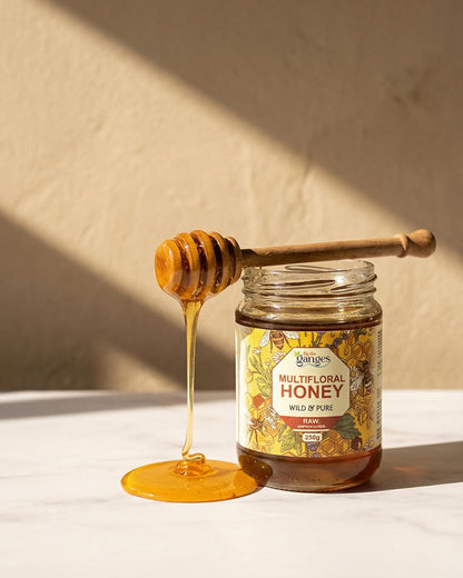 Raw Multifloral Honey | Pure, Unprocessed & Lab Tested | Bytheganges