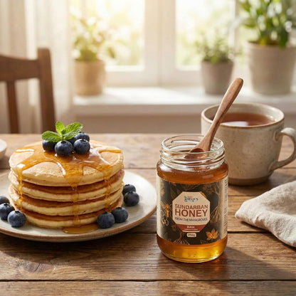 Raw Sundarban Honey | Wild Forest Honey from Mangroves | Bytheganges | 250g