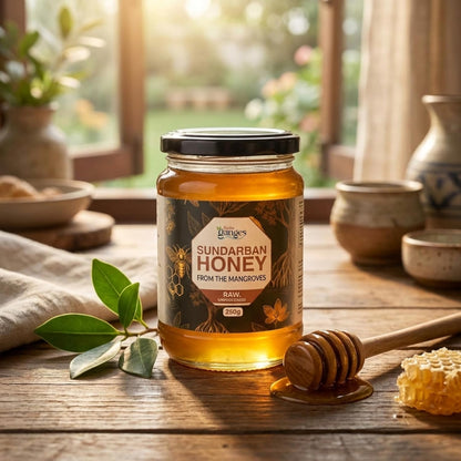 Raw Sundarban Honey | Wild Forest Honey from Mangroves | Bytheganges | 250g