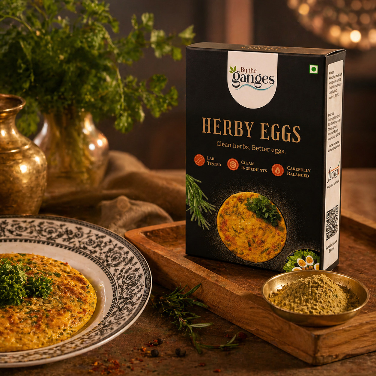 Herby Eggs Spice Blend| Gourmet Spice Blend for Omelette, Scramble & Boiled Eggs| 30g