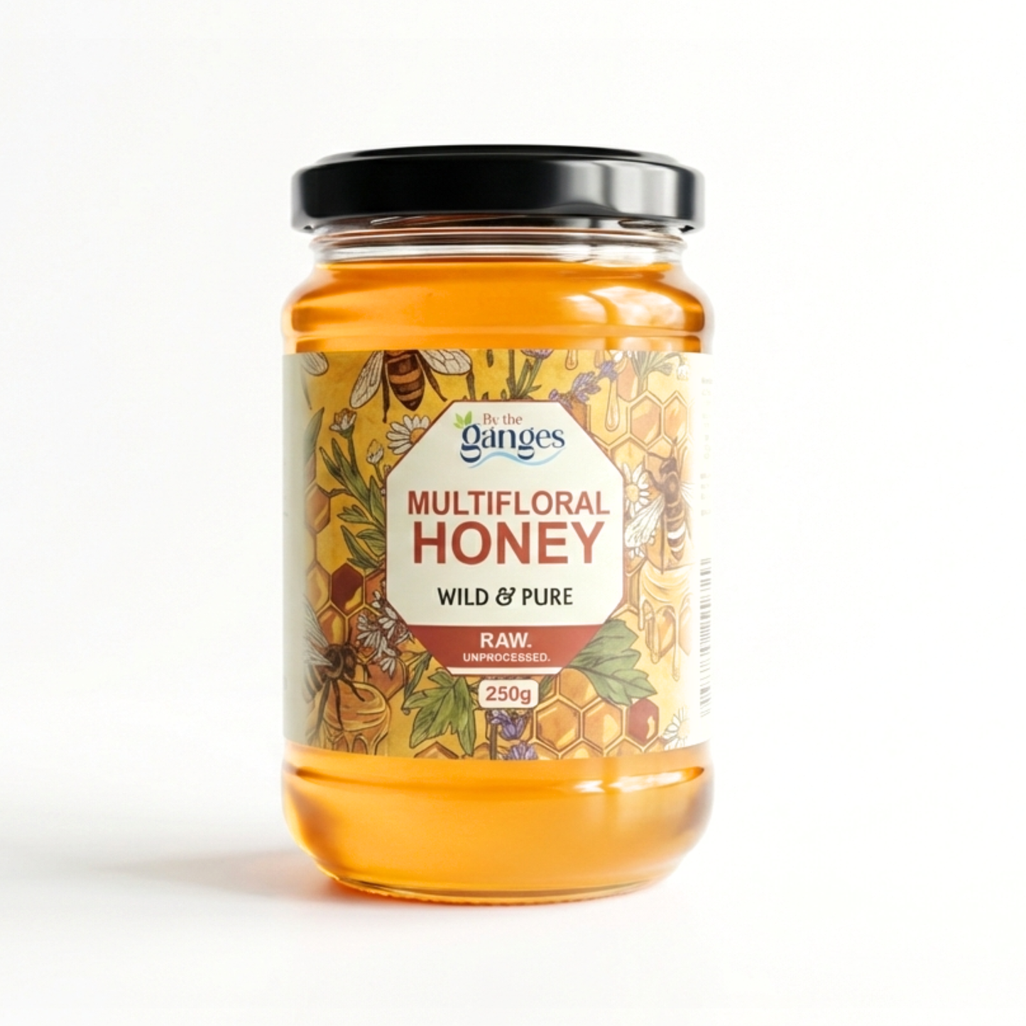 Raw Multifloral Honey | Pure, Unprocessed & Lab Tested | Bytheganges