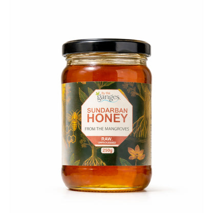 Raw Sundarban Honey | Wild Forest Honey from Mangroves | Bytheganges | 250g